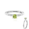 Peridot-Silberring