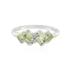 Peridot-Silberring