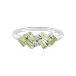 Peridot-Silberring