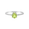 Peridot-Silberring