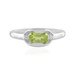 Peridot-Silberring