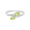 Peridot-Silberring