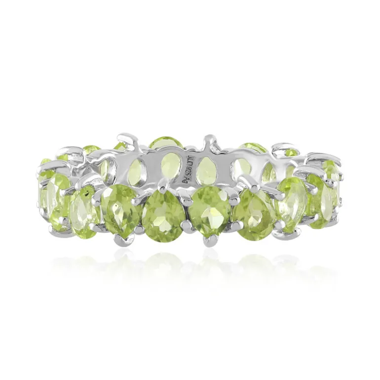 Peridot-Silberring