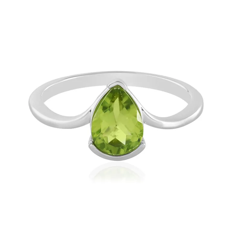 Peridot-Silberring