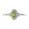 Peridot-Silberring