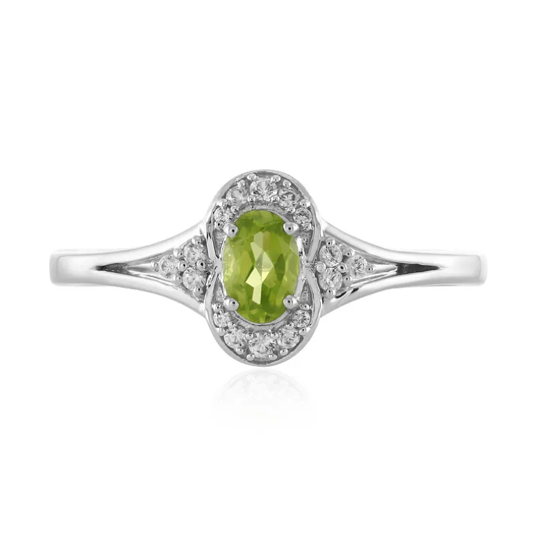 Peridot-Silberring