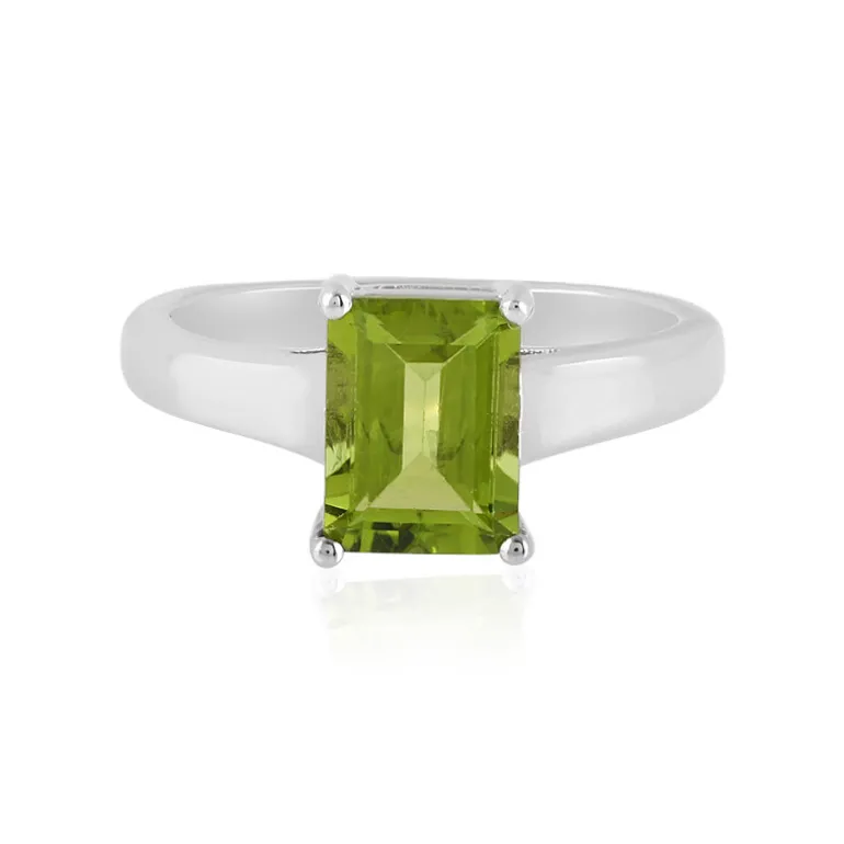 Peridot-Silberring
