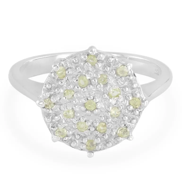 Peridot-Silberring