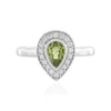 Peridot-Silberring