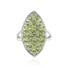Peridot-Silberring