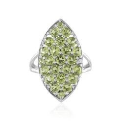 Peridot-Silberring