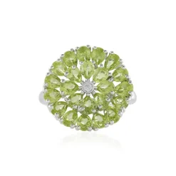 Peridot-Silberring