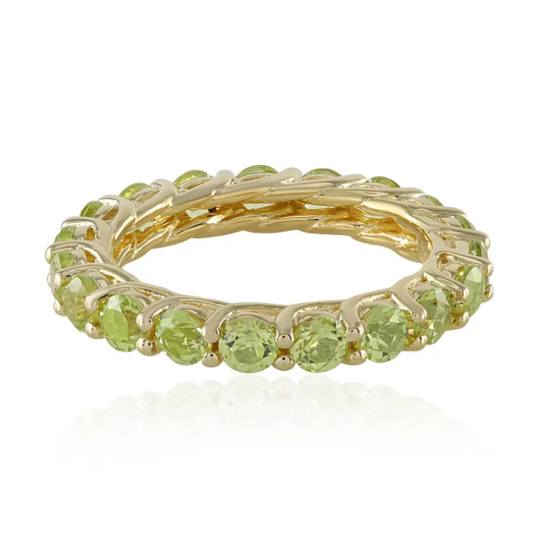 Peridot-Silberring