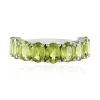 Peridot-Silberring