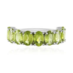 Peridot-Silberring