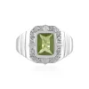 Peridot-Silberring