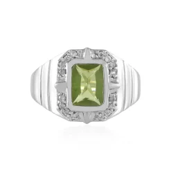 Peridot-Silberring