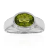 Peridot-Silberring