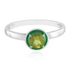 Peridot-Silberring