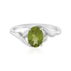 Peridot-Silberring