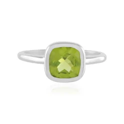 Peridot-Silberring
