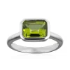 Peridot-Silberring (CUSTODANA)