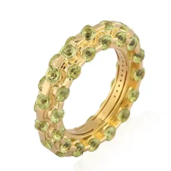 Peridot-Silberring (de Melo)