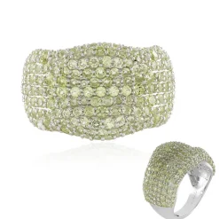 Peridot-Silberring (de Melo)
