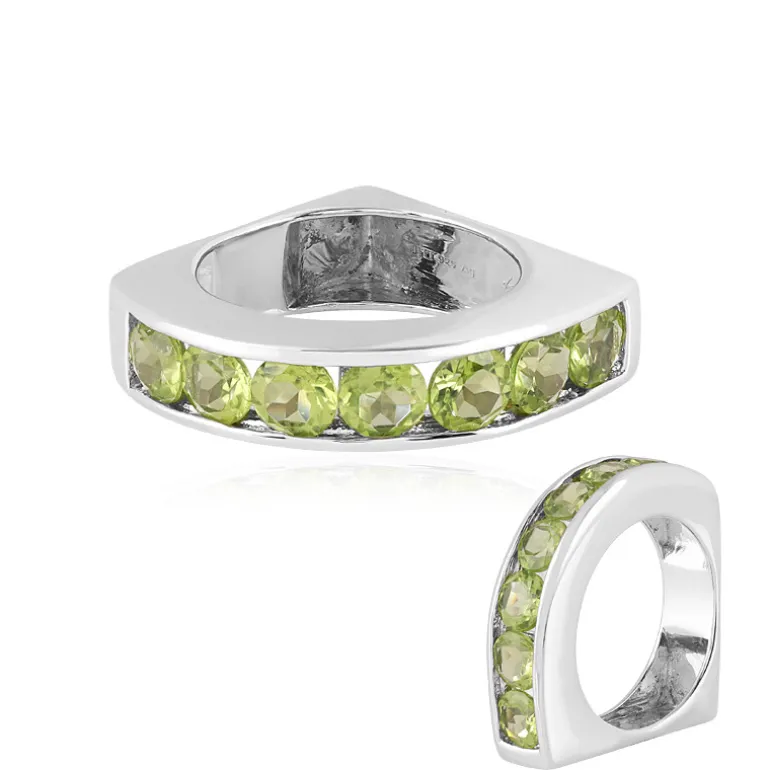 Peridot-Silberring (de Melo)