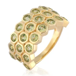 Peridot-Silberring (de Melo)