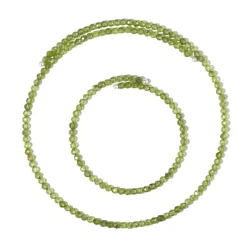 Peridot-Stahlset (Riya)