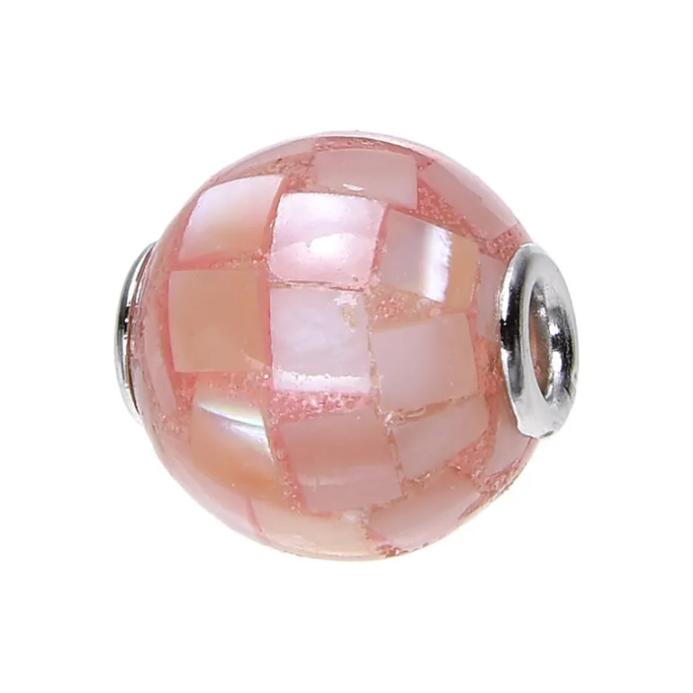 Perlmutt-Silberanhänger