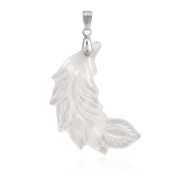 Perlmutt-Silberanhänger