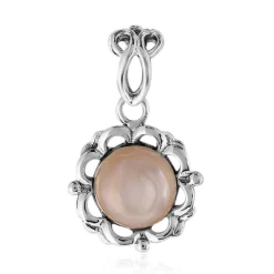 Perlmutt-Silberanhänger (Art of Nature)