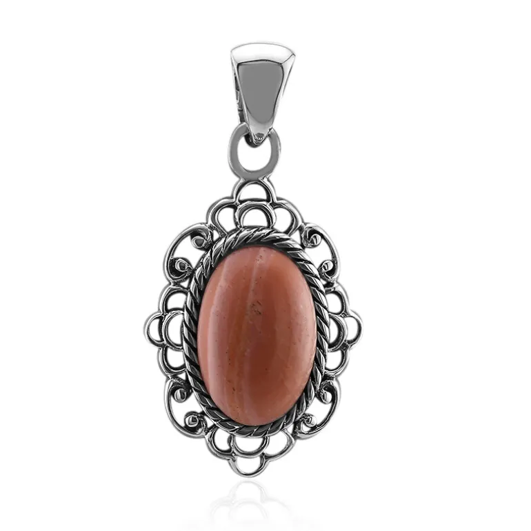 Perlmutt-Silberanhänger (Art of Nature)