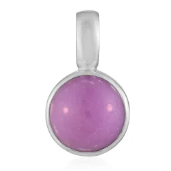 Phosphosiderit-Silberanhänger