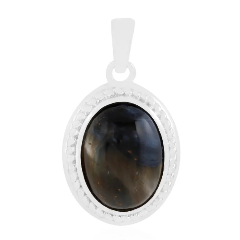 Pietersit-Silberanhänger