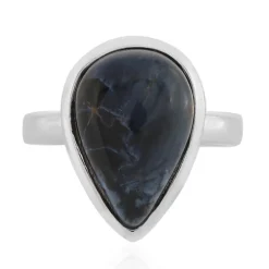 Pietersit-Silberring