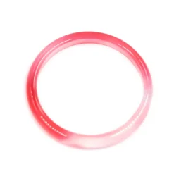 Pinkfarbener Achat-Ring