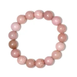 Pinkfarbener Aragonit-Armband