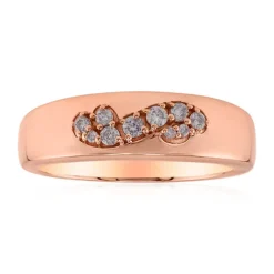 Pinkfarbener I3 Argyle-Brillant-Goldring (Mark Tremonti)