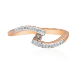 Pinkfarbener I3 Argyle-Brillant-Goldring (Mark Tremonti)