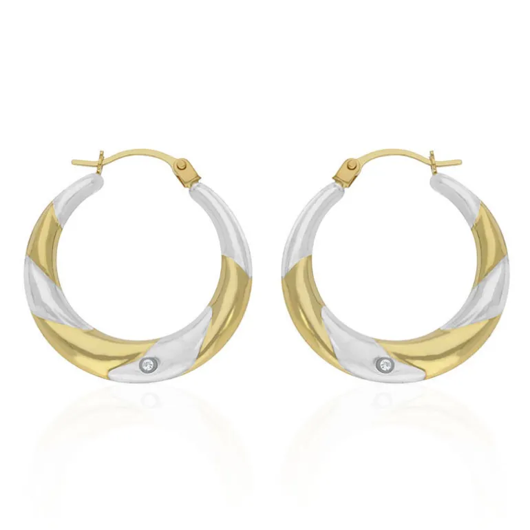 PK (H) Diamant-Goldohrringe