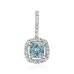 Ratanakiri-Zirkon-Silberanhänger