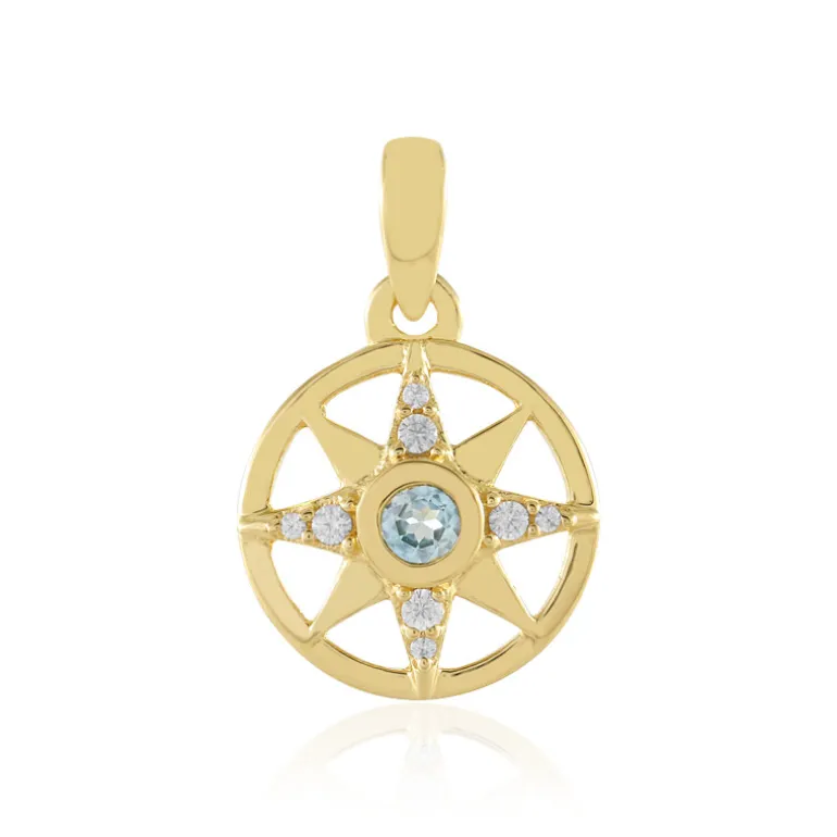 Ratanakiri-Zirkon-Silberanhänger