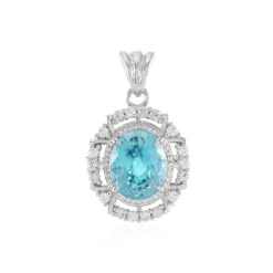 Ratanakiri-Zirkon-Silberanhänger (Adela Silber)