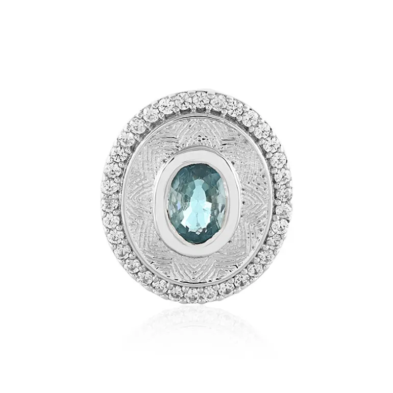 Ratanakiri-Zirkon-Silberanhänger