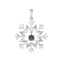 Ratanakiri-Zirkon-Silberanhänger