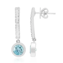 Ratanakiri-Zirkon-Silberohrringe (Pallanova)