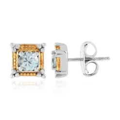 Ratanakiri-Zirkon-Silberohrringe (Dallas Prince Designs)